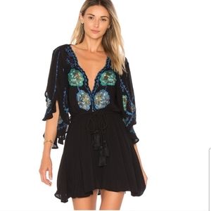 Free People Black Cora Dress